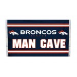 Denver Broncos MAN CAVE 3'x 5' NFL Flag