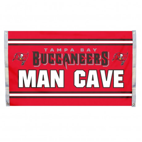 Tampa Bay Buccaneers MAN CAVE 3'x 5' NFL Flag