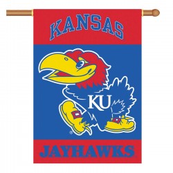 Kansas Jayhawks NCAA Double Sided Banner
