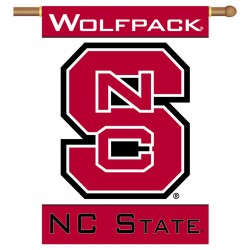 North Carolina State Wolfpack Double Sided Banner