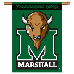 Marshall Thundering Herd Double Sided Banner