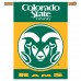 Colorado State Rams NCAA Double Sided Banner