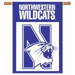 Northwestern NCAA Double Sided Banner