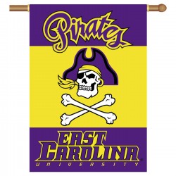 East Carolina Pirates Double Sided Banner
