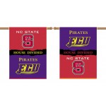 North Carolina State-East Carolina House Divided 28 x 40 Banner