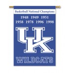Kentucky Wildcats Champion Years Outside House Banner