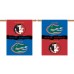 Florida Gators-Florida State House Divided 28 x 40 Banner