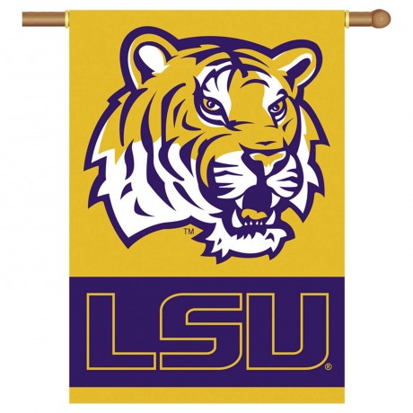 LSU Tigers NCAA Double Sided Banner
