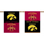 Iowa Hawkeyes-Iowa State House Divided 28 x 40 Banner