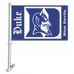 Duke Blue Devils NCAA Double Sided Car Flag