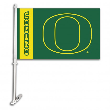 Oregon Ducks NCAA Double Sided Car Flag