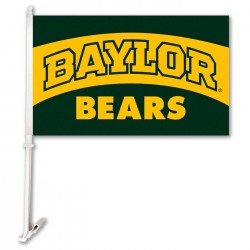 Baylor Bears 11-inch by 18-inch Two Sided Car Flag