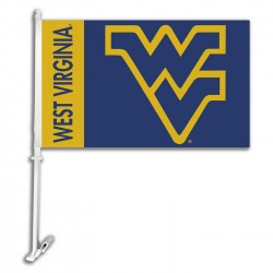 West Virginia Mountaineers NCAA Double Sided Car Flag