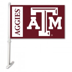 Texas A&M Aggies 11-inch by 18-inch Two Sided Car Flag