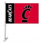Cincinnati Bearcats NCAA Double Sided Car Flag