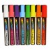 1/4" Chisel Tip Neon Liquid Chalk Marker-8 Pc Set 