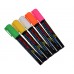1/4" Black Board Chisel Tip Waterproof Marker Pens - 5 Pc Set