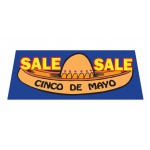 Cinco De Mayo Vinyl Windshield Banner