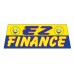 EZ Finance In Yellow Vinyl Windshield Banner