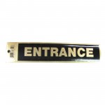 Gold Entrance Policy Business Sticker