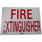 Fire Extinguisher Policy Business Sign