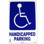 Handicap Parking Symbol Policy Business Sign