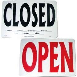 Open/Closed Double Sided Business Sign