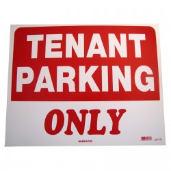 Tenant Parking Only Policy Business Sign