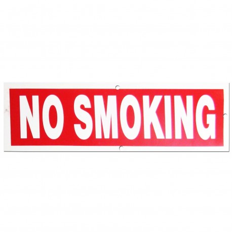 No Smoking Policy Business Sign