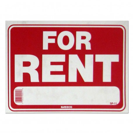 For Rent Policy Business Sign