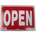 Open Policy Business Sign