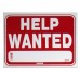Help Wanted Policy Business Sign