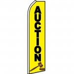 Auction Yellow Swooper Flag