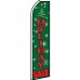 Holiday Sale Green Swooper Flag