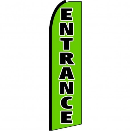 Entrance Extra Wide Swooper Flag