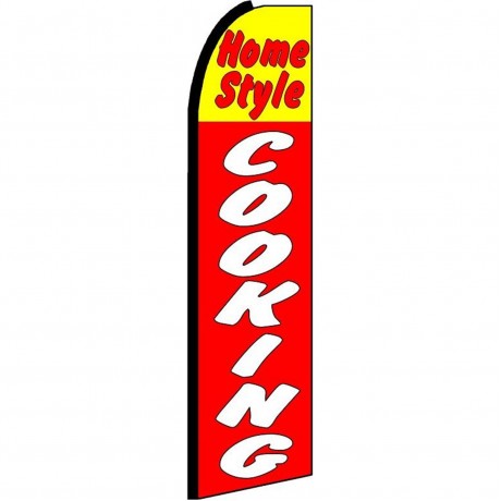 Home Style Cooking Extra Wide Swooper Flag