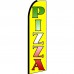 Pizza Extra Wide Swooper Flag