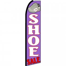 Shoe Sale Extra Wide Swooper Flag