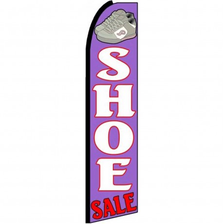 Shoe Sale Extra Wide Swooper Flag