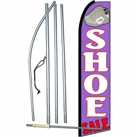 Shoe Sale Extra Wide Swooper Flag Bundle