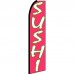 Sushi Pink Extra Wide Swooper Flag