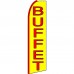 Buffet Yellow Extra Wide Swooper Flag