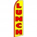 Lunch Yellow Extra Wide Swooper Flag