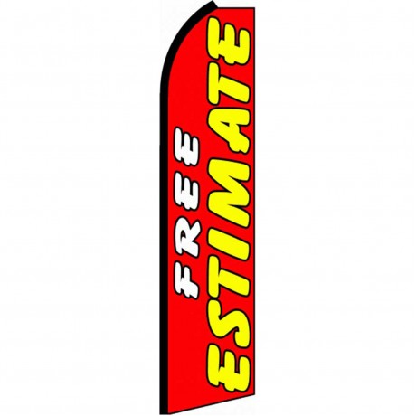 Free Estimate Extra Wide Swooper Flag
