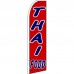 Thai Food Extra Wide Swooper Flag