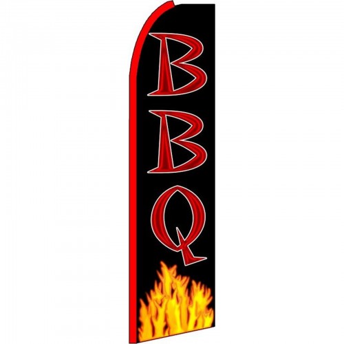 BBQ super flag swooper barbecue blk