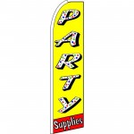Party Supplies Extra Wide Swooper Flag