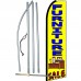 Furniture Sale Yellow Extra Wide Swooper Flag Bundle