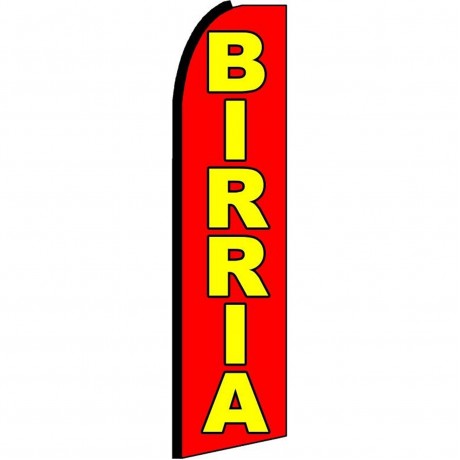 Birria(Goat/Lamb) Extra Wide Swooper Flag