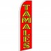 Tamales Extra Wide Swooper Flag
